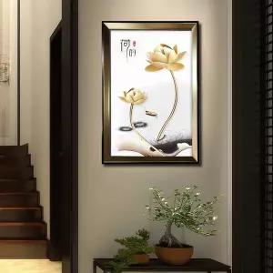 감성 인테리어 액자 빈티지 화분 디자인 꽃병 포인터 풍 벽걸이 조명 스위치는 거실 계단 복도 침실 침대