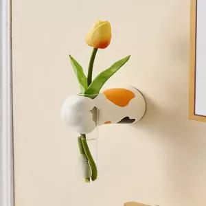 감성 인테리어 액자 빈티지 화분 디자인 꽃병 포인터 거실 현관 TV 배경 벽 식당 등 벽의 흠집을 가리는 데