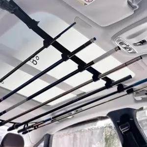 차량용 자동차 릴걸이 천장 홀더 낚시 피싱앤 거치대 고정 낚시대 로드