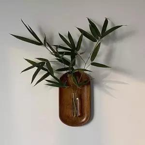 감성 인테리어 액자 빈티지 화분 디자인 꽃병 포인터 홈스테이 거실 원목 벽걸이 수경 재배 젠 스타일 장식