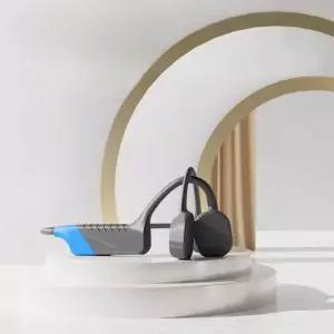 골전도 무전기 헤드셋 싱크로나이즈 수영 무선 블루