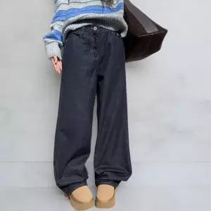 여성 FW 진 보온 비페이드 팬츠