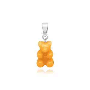 노스텔지아 베어 클래식 택시 옐로우 실버 펜던트 참