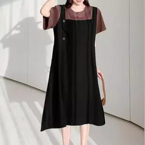 반팔원피스 나들이룩 미니원피스 밴딩원피스 루즈핏 프릴원피스 바캉스원피스