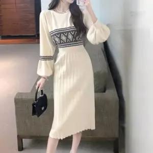 니트 하객룩 미니원피스 오피스룩 에스닉 가을코디 플리츠 여자가을옷