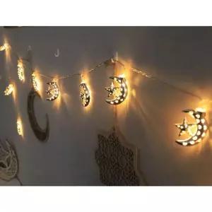 20구 문스베이직타 가랜드 전구 3m 웜색 건전지 장식조명