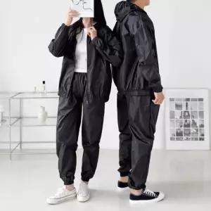 땀복 세트 운동복 트레이닝 헬스 남녀 후드 밴딩 (WFKAZ6X)