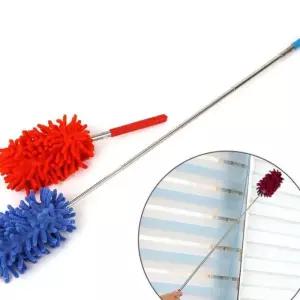 극세사 에어컨 청소솔 길이조절 선풍기 먼지제거 청소막대 청소기 신축봉 틈새 높은곳