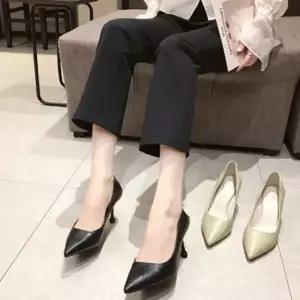 [하프클럽/]7cm 여자 가을 구두 정장용 데일리 힐 중굽 펌프스