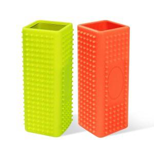 카펫 소파 가구 노란색 롤러 2개 위한 헤어 블록 재사용 클리너 카시트 고무 주황색 반려동물 가능한