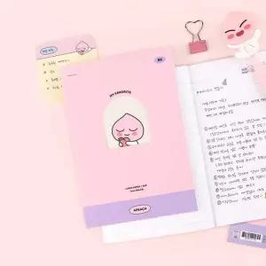 (카카오프렌즈) 카카오 B6 돔송창 노트 어피치 권(1개입)