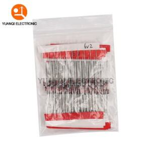 호환 제너 다이오드 모듬 키트  BZX55C 시리즈 DIY 1/2W  0.5W  3.3V-30V  14 값 x개 =