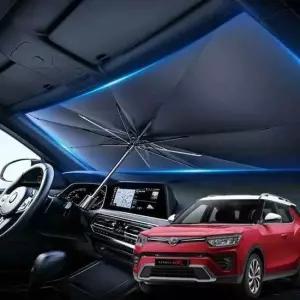 베리뉴 티볼리 우산형 햇빛가리개 차량용 앞유리커버 그늘막 앞유리햇빛가리개 운전석햇빛가리개