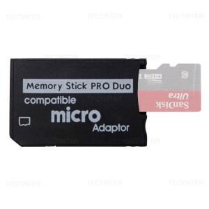 소니호환 PSP1000 2000 게임 액세서리용 PSP SD 카드 변환기용 TF to MS 메모리 스틱 프로 듀오 어댑터 리