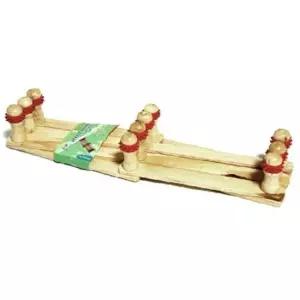 ksr (SM)나무 자바라 옷걸이(대)