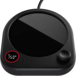 책상용 오라서 커피 머그 워머 온도 조절 가능한 차 우유 음료용 전기 컵 히터 자동 차단 타이머 센서 캔들