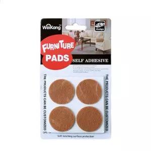 8p 원형 바닥보호패드 소음 긁힘방지 의자다리패드