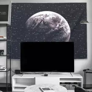 포스터 L 패브릭 별이 대형 하늘 빛나는 (WFKBJYH)