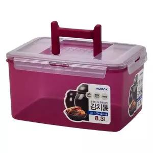 코멕스 뚜껑이 더 튼튼해진 김치통 마젠타 8.3L (WFKBQI5)