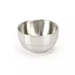 [조르지오]샤틴 QZ36FS37 이중죽그릇 업소용 스텐밥그릇 스텐공기-소