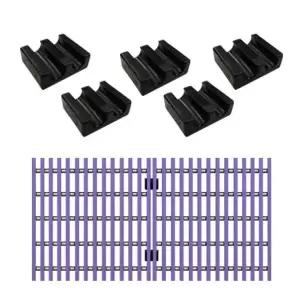 발판논슬립매트 논슬립 조립식 샤워바닥 흡착 욕실발판 5p (WFKBCRE)