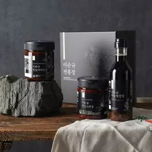 [이푸른]이순규 명인 만능세트 (찌개된장 450g+고추장 450g+맛간장 480g)