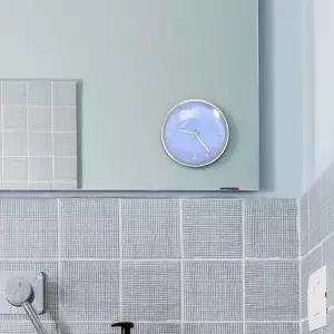 타임체크 흡착식 방수 벽시계 미니 생활방수 주방 (KYR-WBE4138)