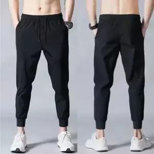 [하프클럽/]남성 기모 트레이닝 바지 9부 1P 겨울 보온 운동 팬츠