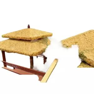 인조 볏짚 초가 초가지붕 지붕 원두막 인조볏집 폭