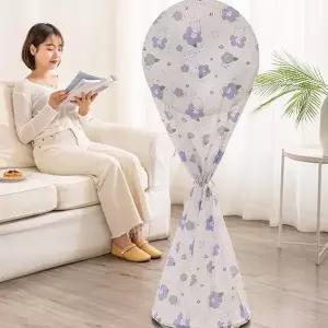 풀커버 대형 먼지커버 선풍기 꽃타입 부직포 (WFKC2AL)