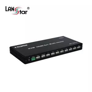 랜스타 LS-M8TS 8x1 HDMI KVM 멀티비전 심리스기능지원