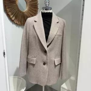 HC06 클래식 헤링본 울자켓(베이지) 클래식 헤링본 울자켓 L254BJKA51