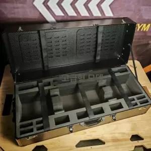 하드 건케이스 서바이벌 전술 바퀴 3 핸드건 긴 권총집