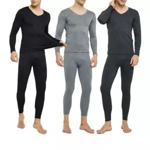 [하프클럽/]남성 심리스 교복 겨울 학생 기모 내의 상하의 세트