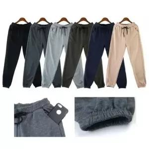 [하프클럽/]트레이닝팬츠 와이드 긴바지 조거 세미팬츠 허리밴딩