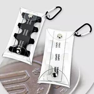 [하프클럽/]화이트 엔화 동전지갑 여행용지갑 일본동전지갑