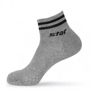( )스타 족구 양말 스포츠 양말 운동 삭스 그레이 1켤레
