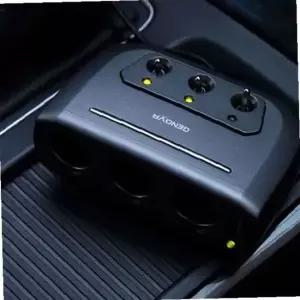 차량용 멀티 소켓 3구 스위치 시가잭 소켓 충전기 USB