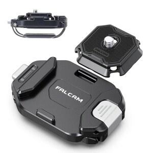 [미국배송] ULANZI F38 카메라 백팩 스트랩 클립 V2용 퀵 릴리스 키트 QR 플레이트 삼각대 마운트