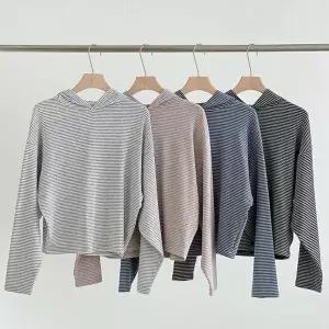 [다잇템] 여성 후디 단가라 빅사이즈 롱슬리브 티셔츠_24047731_588872