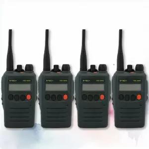ETECH 이테크 NIS-400D NIS400D 고출력 업무용 디지털 무전기 4대 세트 