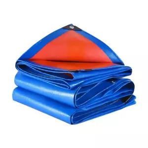 블루 비닐 오렌지 수영장 방수포 덮개 방수천 관리 욕조 커버