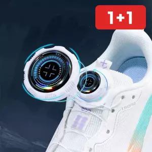 원터치 운동화 다이얼 신발끈 사이즈조절 안묶는 신발끈 한쌍  1+1