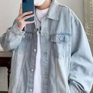 남성 캐주얼 연청데님 집업 점퍼 자켓 LD635 WFFV3TU