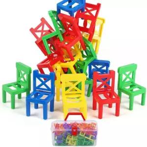 자광 의자탑쌓기100p-대 발란스잡기 보드게임 의자게임 균형잡기 아슬