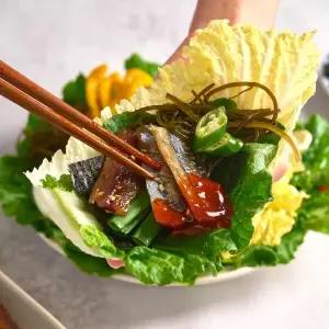 명품 햇과메기 구룡포 과메기20미40쪽+야채세트+초장+버터