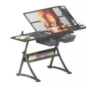 이젤 캔버스 접이식 미술 원목 유화 그림 책상