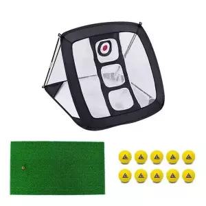 어프로치연습세트 스펀지공 네트세트 10개 인조잔디 (WFKC50V)