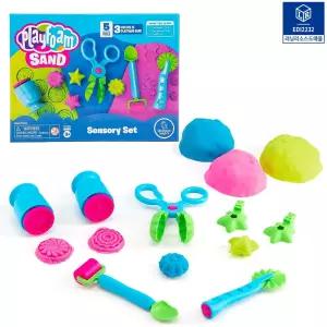 러닝리소스 플레이폼 샌드 소근육 세트 모래놀이 모양틀 찍기놀이 클레이 소근육발달 촉감놀이