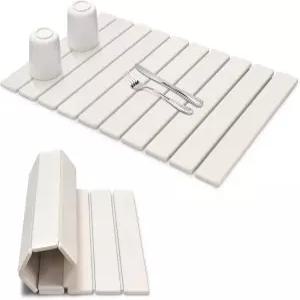 주방 조리대용 대형 돌 식기 건조 매트 24(L)×16(W) 퀵 드라이 접이식 식기병 컵용 흡수 규조토 어떤